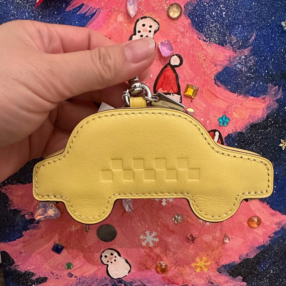 NWT Coach Taxi Bag Charm CDB16 - Picture 3 of 8